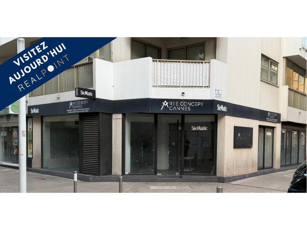 Local commercial dans Cannes à louer Photo de l’immeuble– Image 1 sur 8