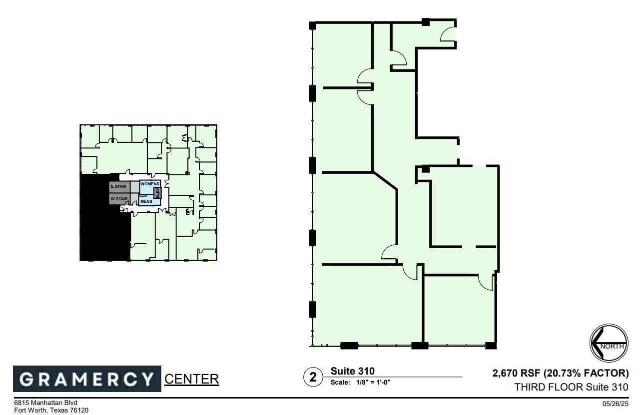 6815 Manhattan Blvd, Fort Worth, TX à louer Plan d’étage– Image 1 sur 1