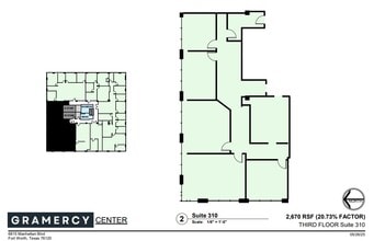 6815 Manhattan Blvd, Fort Worth, TX à louer Plan d’étage– Image 1 sur 1