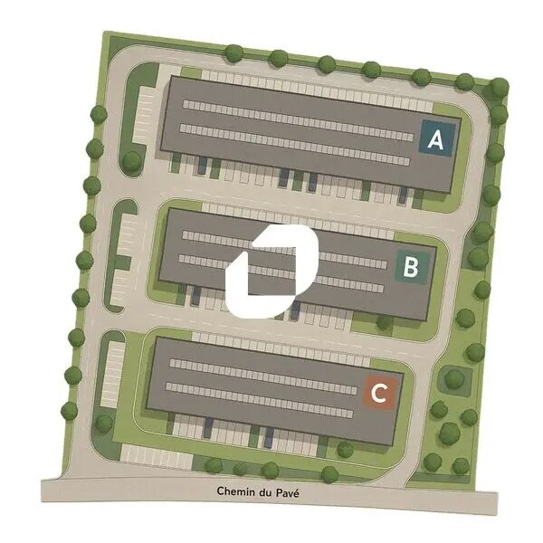 Local d’activités dans Amblainville à louer Plan de site– Image 1 sur 7