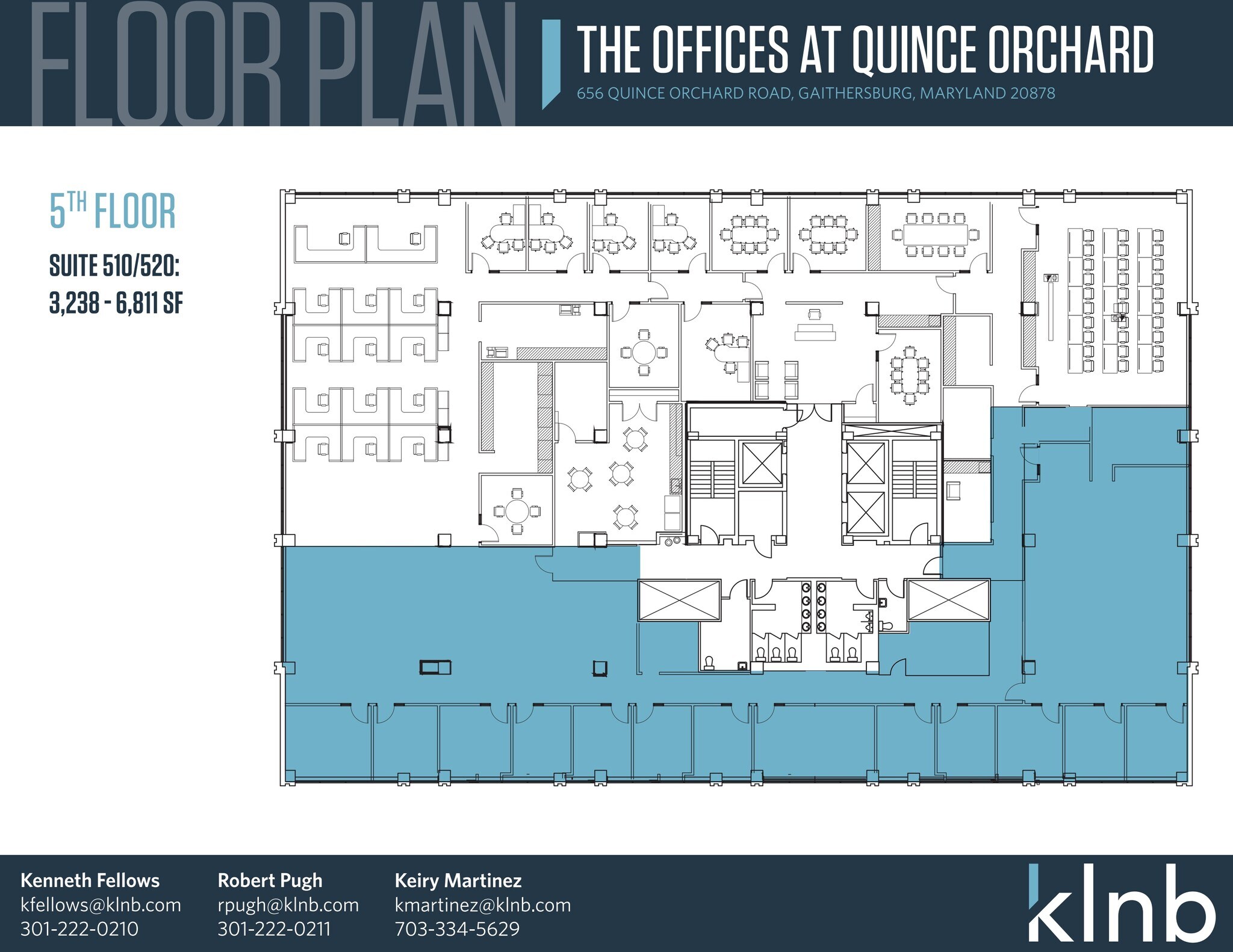 656 Quince Orchard Rd, Gaithersburg, MD à louer Plan d’étage– Image 1 sur 7