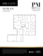 523 W 6th St, Los Angeles, CA à louer Plan d’étage– Image 1 sur 1