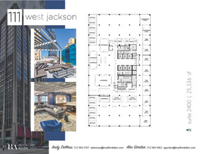 111 W Jackson Blvd, Chicago, IL à louer Plan d’étage– Image 1 sur 4