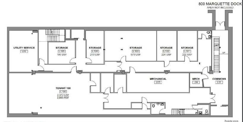 815 Nicollet Mall, Minneapolis, MN à vendre Plan d’étage– Image 1 sur 1