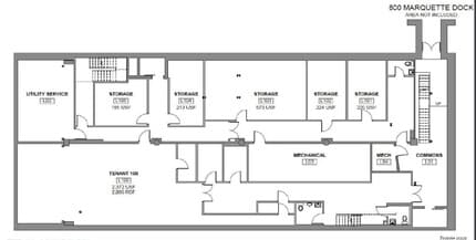 815 Nicollet Mall, Minneapolis, MN à vendre Plan d’étage– Image 1 sur 1