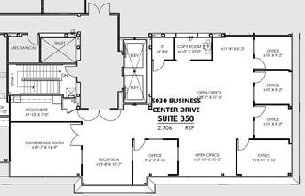 5030 Business Center Dr, Fairfield, CA à louer Plan d’étage– Image 1 sur 1