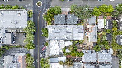 580 College Ave, Palo Alto, CA - VUE AÉRIENNE  vue de carte