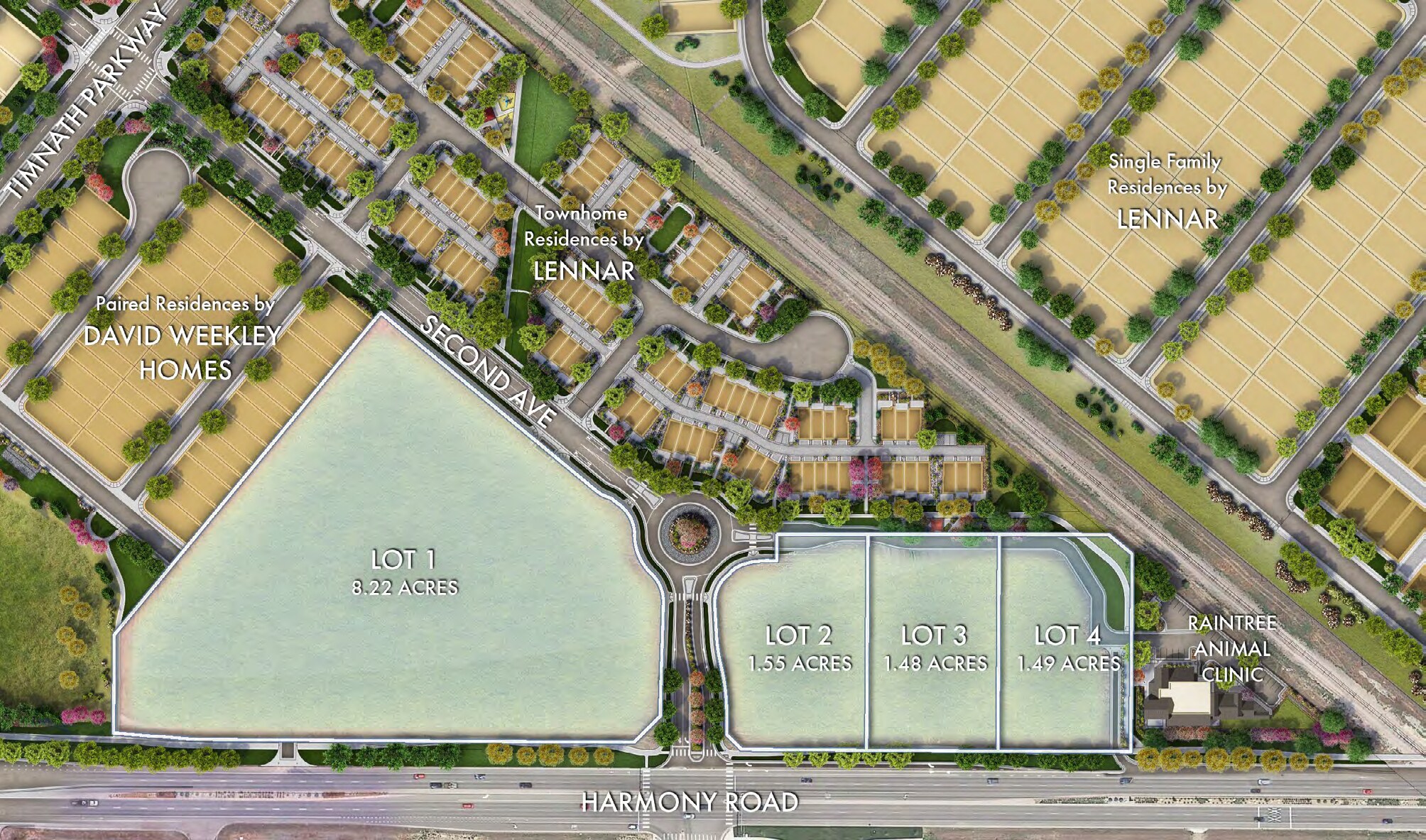 E Harmony Rd, Fort Collins, CO à vendre Plan de site– Image 1 sur 7