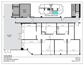 9011 Arboretum Pky, Richmond, VA à louer Plan d’étage– Image 1 sur 1