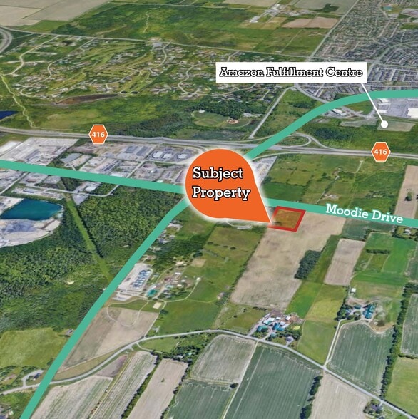 2800 Moodie Dr, Ottawa, ON à louer - Aérien – Image 2 sur 2