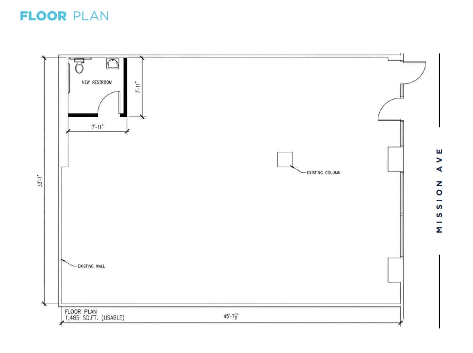 301 Mission Ave, Oceanside, CA 92054 - Lot 101 - - Plan d’étage - Image 1 of 1