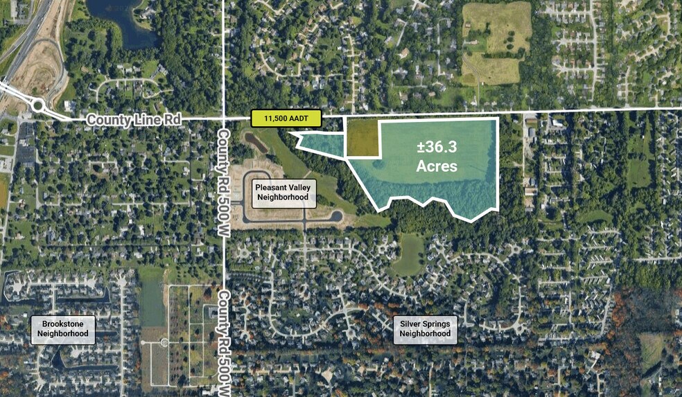 0 W County Line Rd, Greenwood, IN à vendre - Photo principale – Image 1 sur 2