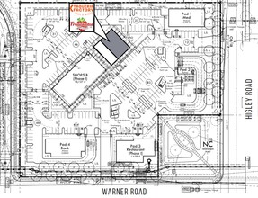 NWC Higley Rd & Warner Rd, Gilbert, AZ à louer Plan de site– Image 1 sur 1