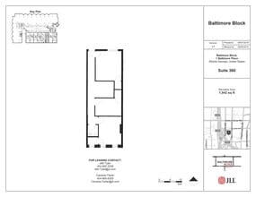 1 Baltimore Pl NW, Atlanta, GA à louer Plan d’étage– Image 1 sur 1