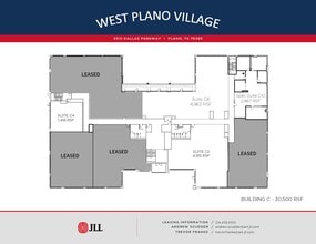 3310 Dallas Pkwy, Plano, TX à louer Plan d’étage– Image 2 sur 2