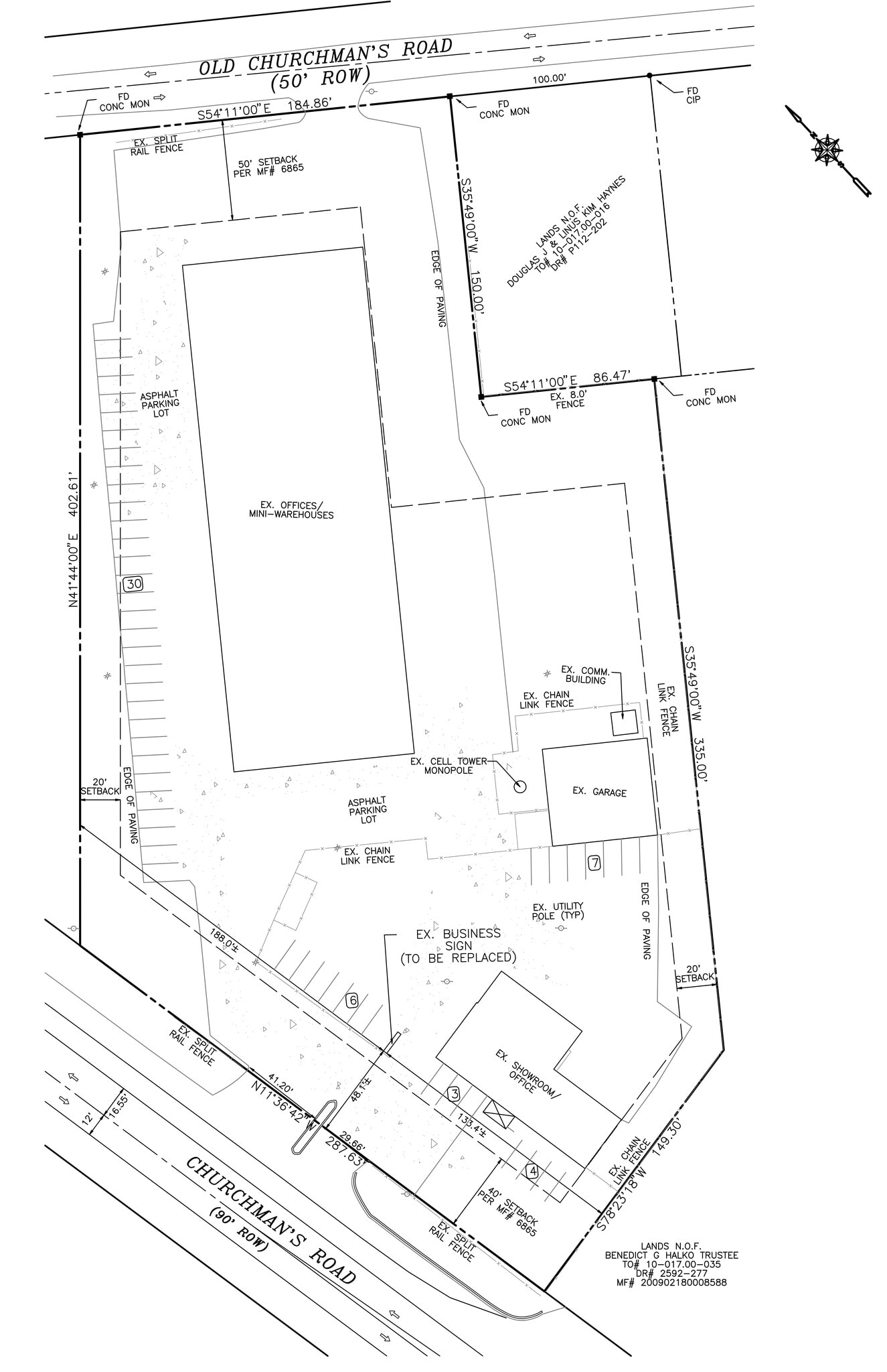 300 Churchmans Rd, New Castle, DE à louer Plan de site– Image 1 sur 2