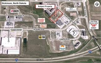 Plus de détails pour Roughrider Boulevard, Dickinson, ND - Terrain à vendre