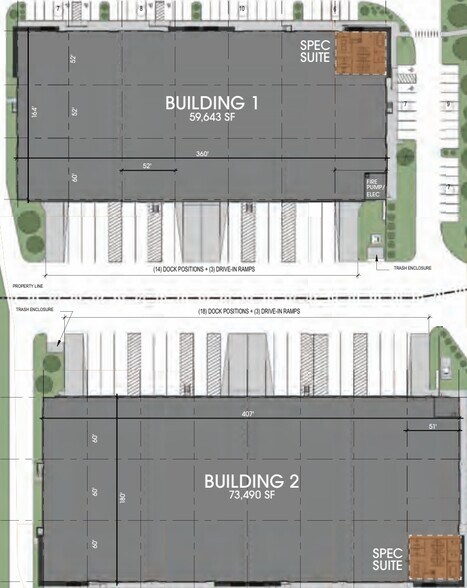 15305 Compark Blvd, Parker, CO à vendre - Plan de site – Image 2 sur 2