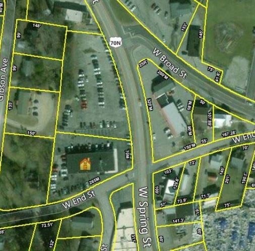 708 W Spring St, Cookeville, TN à vendre - Aérien – Image 3 sur 10