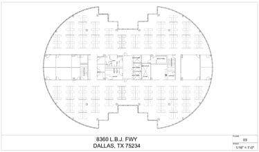 8360 Lyndon B Johnson Fwy, Dallas, TX à louer Plan d’étage– Image 1 sur 1
