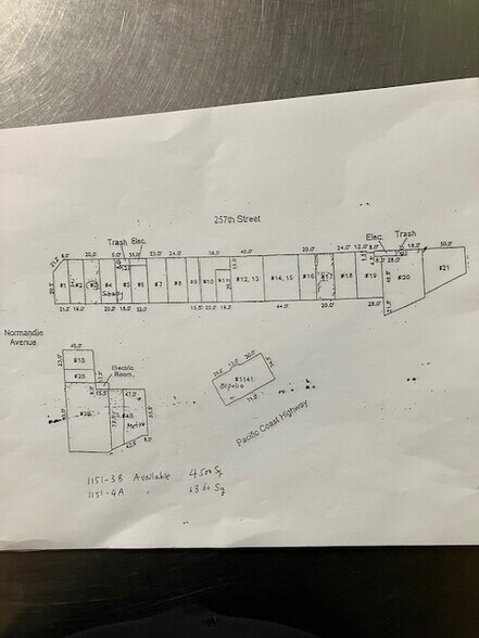 1111-1151 Pacific Coast Hwy, Harbor City, CA à louer - Plan cadastral – Image 2 sur 11