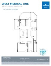 12121 Richmond Ave, Houston, TX à louer Plan d’étage– Image 1 sur 2
