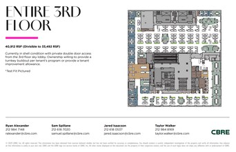 1501 Broadway, New York, NY à louer Plan d’étage– Image 1 sur 4