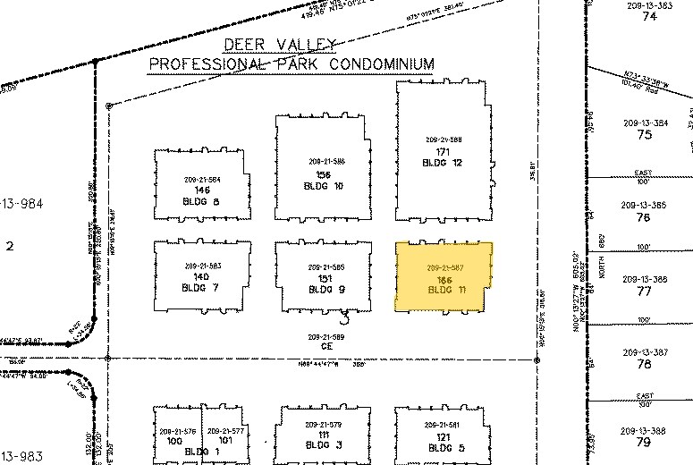 20045 N 19th Ave, Phoenix, AZ à vendre - Plan cadastral – Image 3 sur 5
