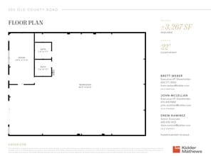 305 Old County Rd, San Carlos, CA à louer Plan d’étage– Image 1 sur 1