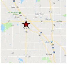 340 Grant St, Hartford, WI à louer Carte– Image 1 sur 1