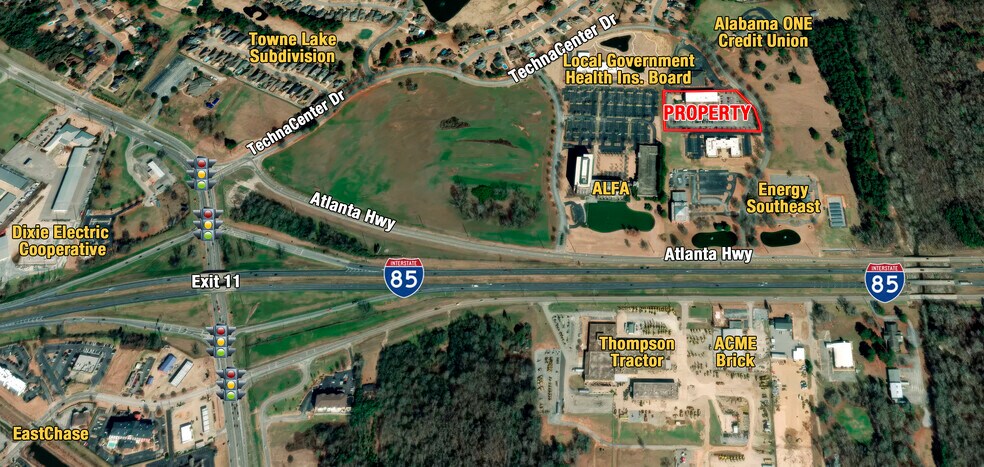 201 Technacenter Dr, Montgomery, AL à vendre - Aérien – Image 2 sur 12