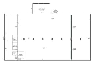 5439 Perkins Rd, Bedford, OH à louer Plan d’étage– Image 1 sur 1