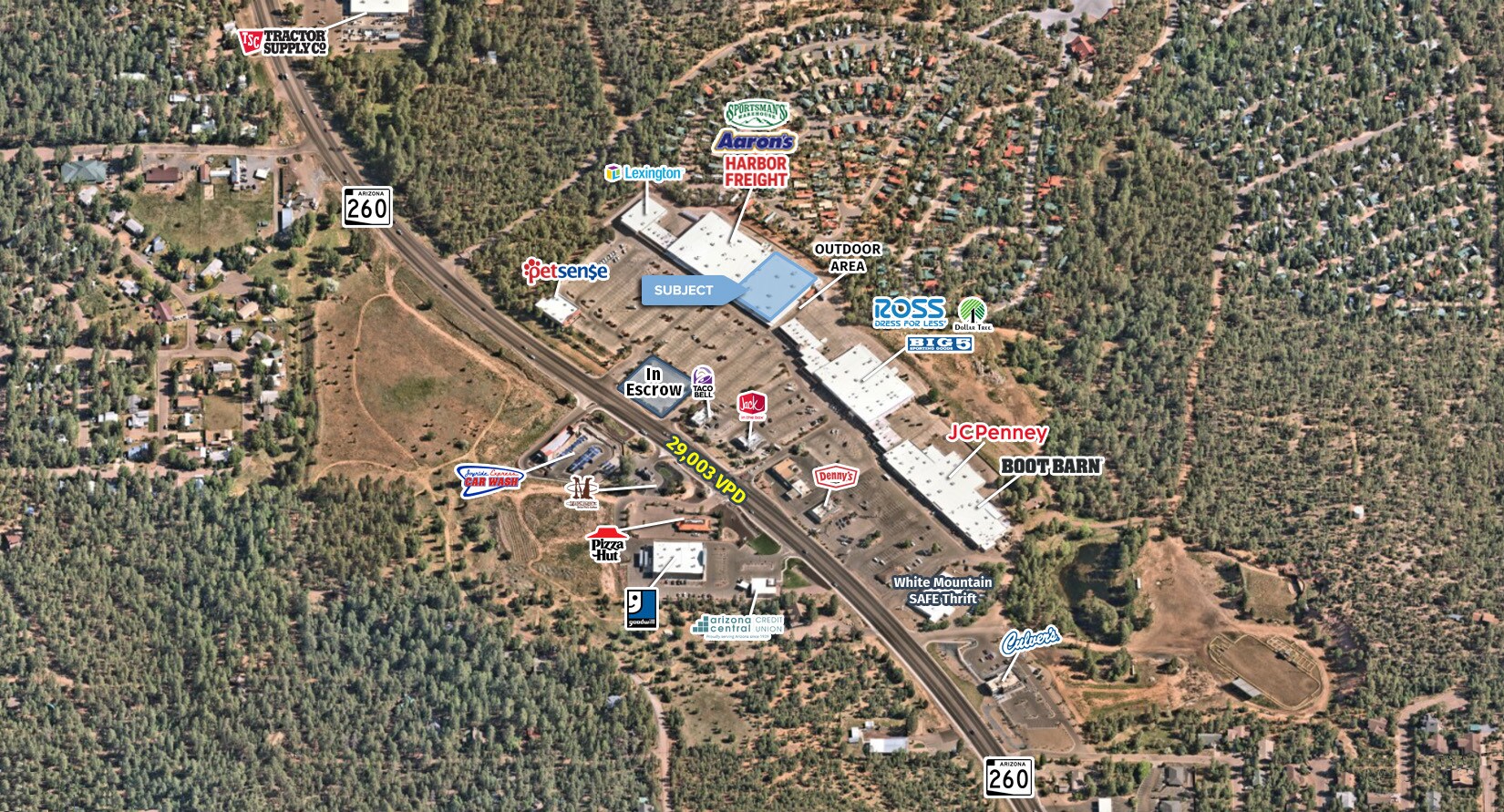 4411-4421 S White Mountain Rd, Show Low, AZ à louer Photo principale– Image 1 sur 7