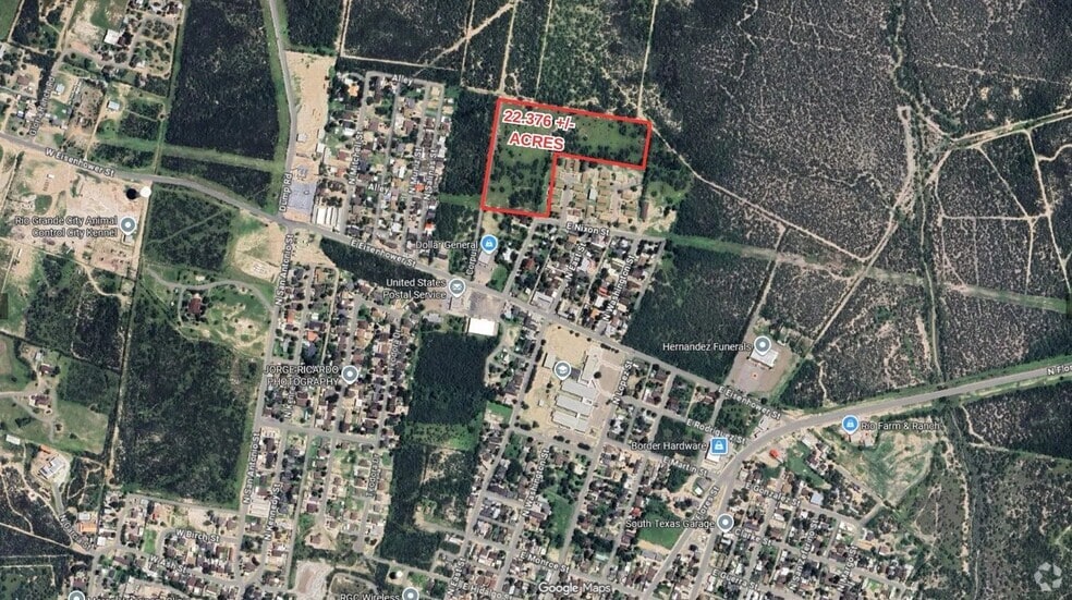 109 E Eisenhower St, Rio Grande City, TX à vendre - Aérien – Image 3 sur 3