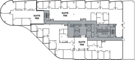 4270 Executive Sq, La Jolla, CA à louer Plan d’étage– Image 1 sur 1