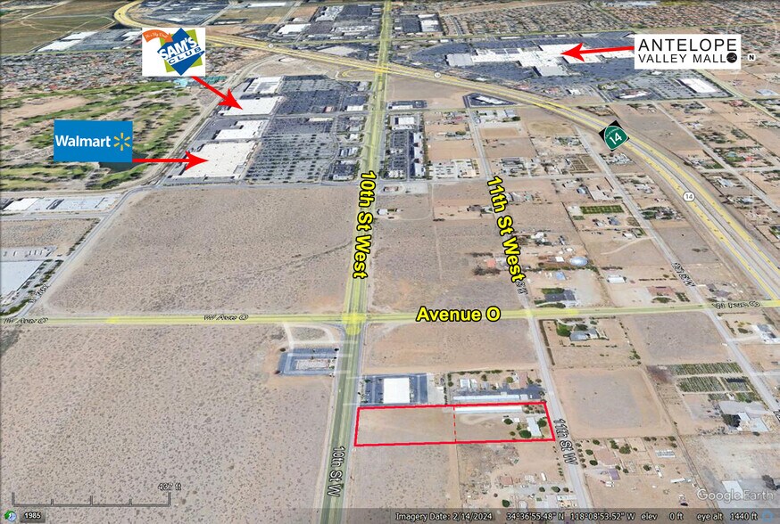 10th West St, Palmdale, CA à vendre - Photo de l’immeuble – Image 3 sur 7