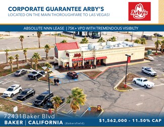Plus de détails pour 72431 Baker Blvd, Baker, CA - Local commercial à vendre