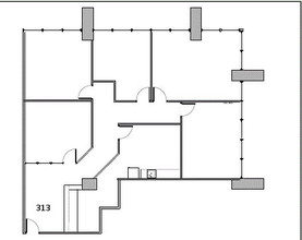 13601 Preston Rd, Dallas, TX à louer Plan d’étage– Image 1 sur 1