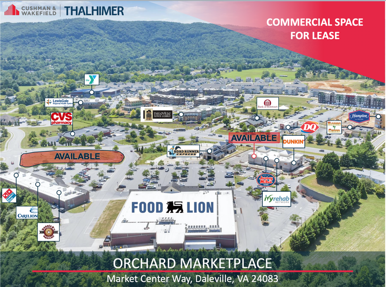 Market Center Way- Tract B, Daleville, VA à louer - Photo de l’immeuble – Image 1 sur 3