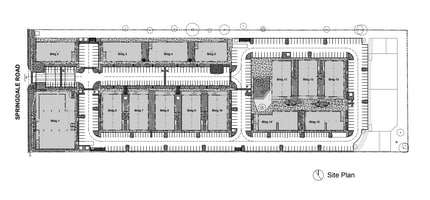 1023 Springdale Rd, Austin, TX à louer Plan de site– Image 2 sur 2