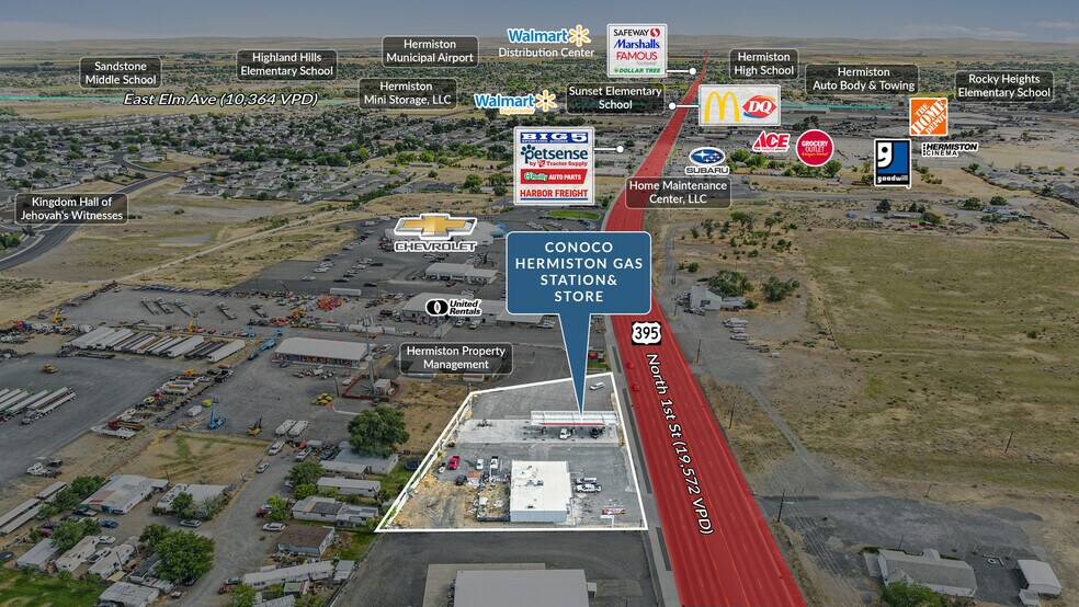 2361 N 1st St, Hermiston, OR à vendre - Photo de l’immeuble – Image 2 sur 6