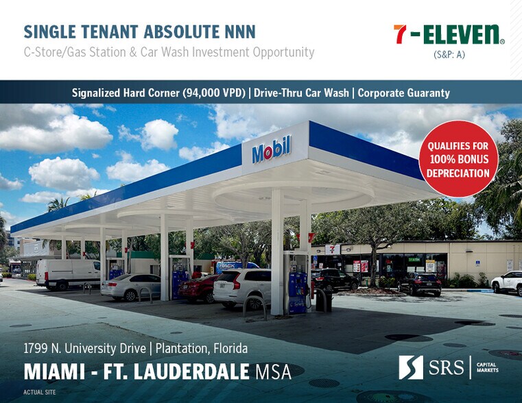1799 N University Dr, Plantation, FL à vendre - Photo principale – Image 1 sur 10