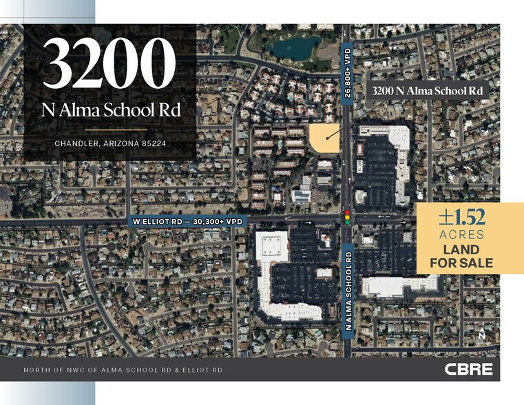 3200 N Alma School Rd, Chandler, AZ à vendre - Photo de l’immeuble – Image 2 sur 4