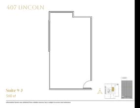 401-407 Lincoln Rd, Miami Beach, FL à louer Plan d’étage– Image 1 sur 3