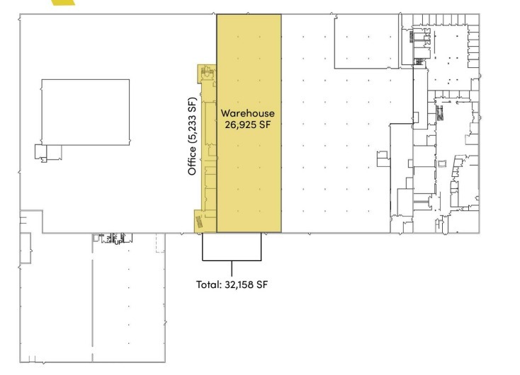 1291-1299 N Highway Dr, Fenton, MO à louer Plan d’étage– Image 1 sur 1