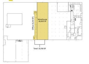 1291-1299 N Highway Dr, Fenton, MO à louer Plan d’étage– Image 1 sur 1