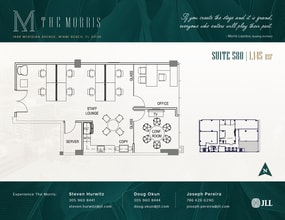 1688 Meridian Ave, Miami Beach, FL à louer Plan d’étage– Image 1 sur 1