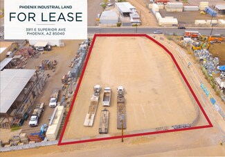 Plus de détails pour 3911 E Superior Ave, Phoenix, AZ - Terrain à louer