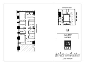 25 E Washington St, Chicago, IL à louer Plan de site– Image 1 sur 1