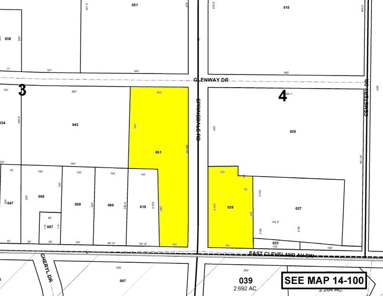 777 Cleveland Ave SW, Atlanta, GA à louer - Plan cadastral – Image 2 sur 10